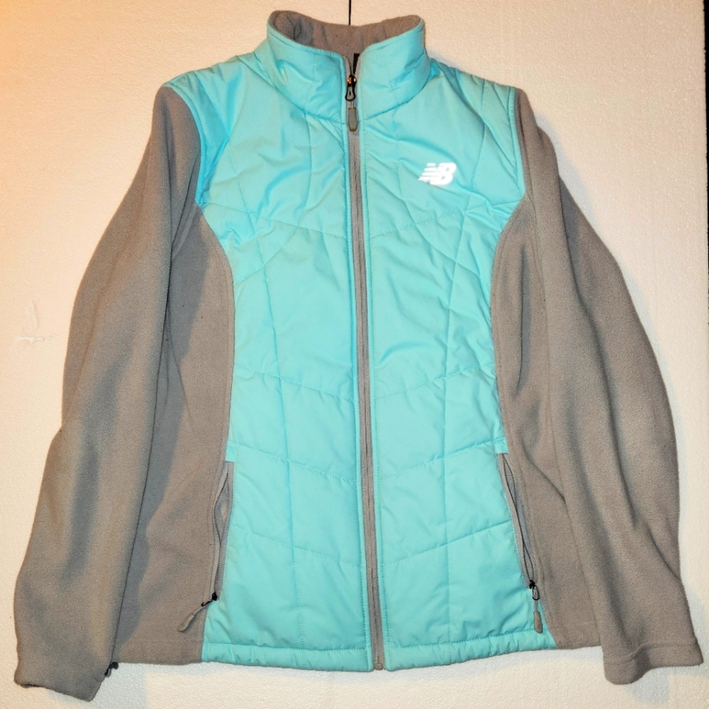 New balance large women's turquoise jacket